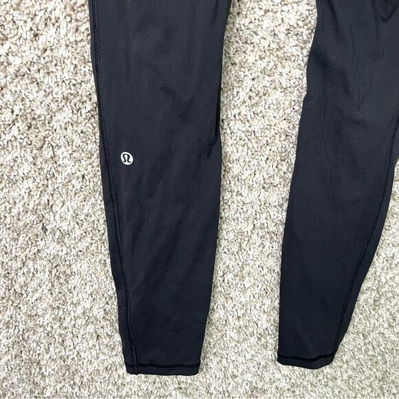 Lululemon Leggings Women’s 6 Black Speed Up Tight 28" Full-On Luxtreme - Picture 10 of 11